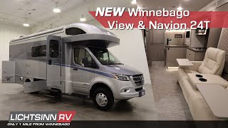 New Winnebago View and Navion 24T  Class C Diesel Motorhome  LichtsinnRVcom [upl. by Eesdnyl313]