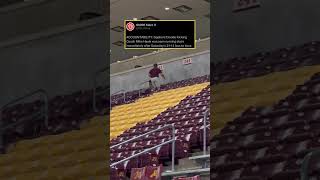 Gophers Onside Kicking Coach Mike Hawk was seen running stairs immediately after Saturdays loss [upl. by Shotton553]