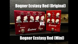 Bogner Ecstasy Red vs Bogner Ecstasy Red Mini [upl. by Johm266]