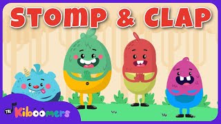 Stomp Clap Dance  THE KIBOOMERS Preschool Movement Songs for Circle Time [upl. by Branen]