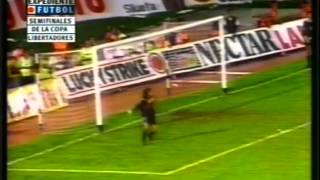 1992  Libertadores  Semifinal  Vuelta  America Cali 1 10  11 1 Newells [upl. by Pennebaker]