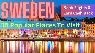 Top 15 MustVisit Destinations in Sweden [upl. by Pietje]