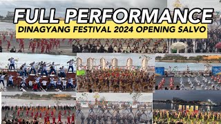 FULL PERFORMANCE OPENING SALVO ILOILO DINAGYANG FESTIVAL 2024 dinagyang2024 [upl. by Suzann]