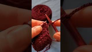 How to Stop Stockinette Stitch from Curling by Slipping Stitches Purl side [upl. by Arehsat777]