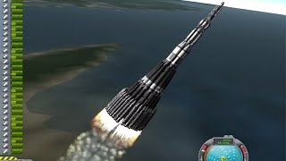 KSP Mars Ultra Direct Ludicrous single launch to Mars in Real Solar System [upl. by Shay]