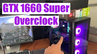 OVERCLOCK your GTX 1660 Super for More FPS [upl. by Norris]