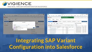 Integrating SAP Variant Configuration into Salesforce [upl. by Skye]