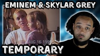 This was AWESOME  Eminem  quotTemporaryquot feat Skylar Grey Official Music Video  Reaction [upl. by Noret679]