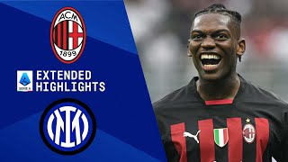 AC Milan vs Inter Milan Extended Highlights  Serie A  CBS Sports Golazo [upl. by Ycnay]