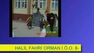 HALİL FAHRİ ORMAN İLKÖĞRETİM OKULU 8B SINIFI [upl. by Laroy]