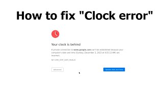 How to fix Clock Error in Ubuntu Orange Pi PC [upl. by Aracaj]