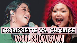 Morissette Amon vs Charice  The Vocal Showdown [upl. by Tnerual]