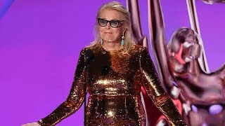 Candice Bergen Takes Dig at Vice Presidential Candidate JD Vance in 2024 Emmys Speech ‘Meow [upl. by Lasko231]