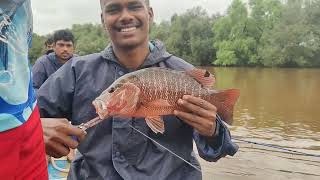 रॉड फिशिंग Salt water Angler Rainy seasons Fishing Memory redsnapper angler fishinglife [upl. by Lemire]