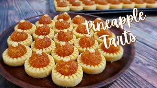 Traditional Pineapple Tarts Recipe  Tart Nenas Gebu  Kuih Tart  Resepi Biskut Raya  Rahiza Dorah [upl. by Brink]