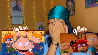 ILLEGALLY WATCH THE RUGRATS REBOOT W ME  Reaction Video react reaction rugrats reactionvideos [upl. by Amalita525]