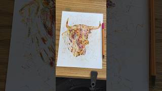 Scribble Art scribbleart drawing animalart [upl. by Alesiram]