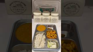 Shaadi Ke Baad Wala Tiffin Idea  desilunchthali tiffinbox lunchboxideas share food asmr yum [upl. by Frayda]