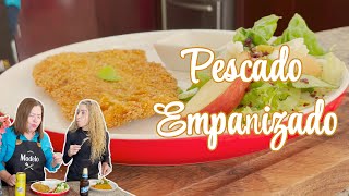 Pescado Empanizado  Deliciosa y rápida receta [upl. by Arbmahs]