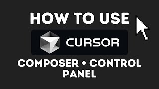 How To Use Cursors Composer  Control Panel [upl. by Elyrpa]