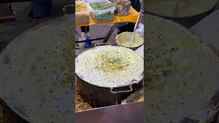 Beijing Street Food Chinese crepes [upl. by Lidah]