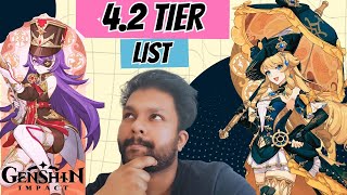 42 TIER LIST  Genshin Impact [upl. by Chic]