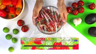 ChicWrap Plastic Wrap amp Dispenser Makes Wrapping Easy [upl. by Hanoy]