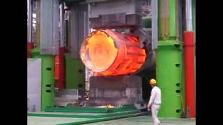 13000 Ton large open die forging press [upl. by Asreht]