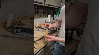 Quick easy drawknife handles woodworking diy woodwork drawknife restoration [upl. by Isteb]