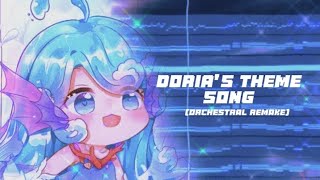 Dorias Song Orchestral Remake  HOK Character  FL Studio Mobile Remake [upl. by Venterea317]