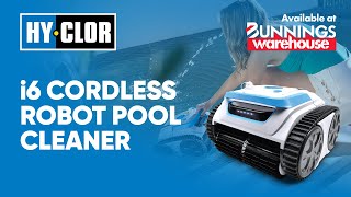 HyClor i6 Cordless Robot Pool Cleaner [upl. by Perrins]