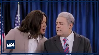 Saudi TV mocks Joe Biden amp Kamala Harris in viral skit [upl. by Airehs]