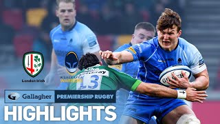 London Irish v Worcester  HIGHLIGHTS  A Brace for Agustin Creevy  Gallagher Premiership 202122 [upl. by Dine490]