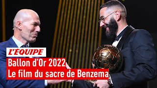 Ballon dOr 2022  Le film sur la soirée magique de Karim Benzema [upl. by Eanod]