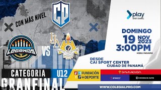 🏅⚽️ U12 COLEGIAL PRO  Gran Final  Legends vs IJA  Nov 19 2023💥 [upl. by Nayhr324]