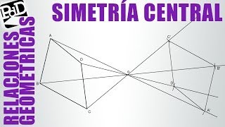 Simetría central de un polígono [upl. by Okemak]