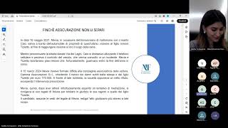 8° LEZIONE  WEBINAR 11 INCONTRI  PROVA SCRITTA ESAME AVVOCATO 2024 [upl. by Enyamrahc]