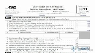 Learn How to Fill the Form 4562 Depreciation and Amortization [upl. by Kirk125]