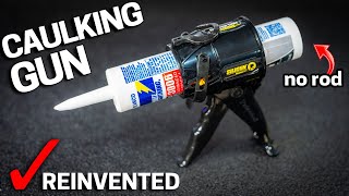 IMPOSSIBLE DESIGN Caulking Gun FITS ANYWHERE with NO ROD  Siligun [upl. by Winifred]