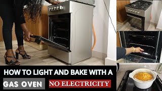 HOW TO OPERATE A GAS OVEN BAKING USING A GAS OVEN [upl. by Adnarram922]