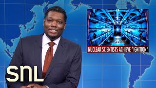 Weekend Update Nuclear Scientists Achieve quotIgnitionquot Trump vs DeSantis GOP Civil War  SNL [upl. by Yelbmik]