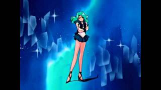 Sailor Moon  Neptune  All Attacks and Transformation [upl. by Ekihc310]