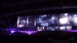 Dreamforce 2014 Opening Video Live with Lasers [upl. by Imuy554]