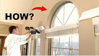 Trim Out an Arched Window [upl. by Quickman]