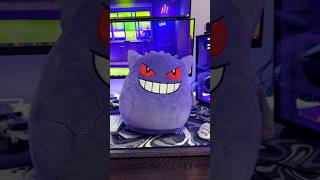 Gengar theme pc desksetup purple pokemon squishmallows pcsetup [upl. by Nyladnohr]