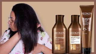 Redken ALL SOFT MEGA  Testei a linha para cabelos EXTREMAMENTE SECOS da Redken [upl. by Pond]