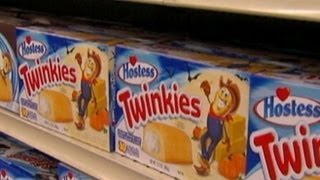 Hostess Twinkies Will Twinkies Ring Dings Survive Possible Hostess Bankruptcy [upl. by Edette]