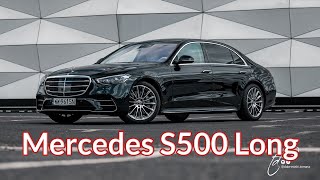 Mercedes W223 S500L 4Matic test PL Pertyn Ględzi [upl. by Inaluiak757]