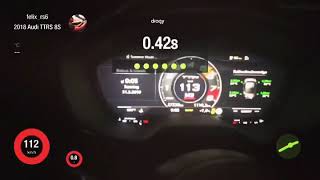 Audi TTRS 8s 100200 messung autobahn [upl. by Eiclud]