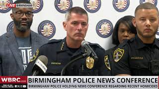 Birmingham Police news conference [upl. by Alastair790]